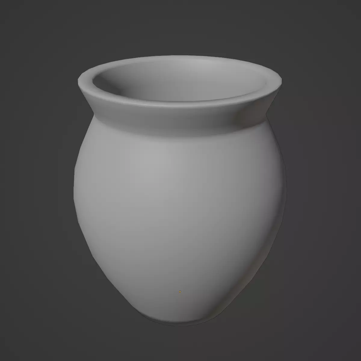 Pottery Cup Set Low-poly 3D model_20