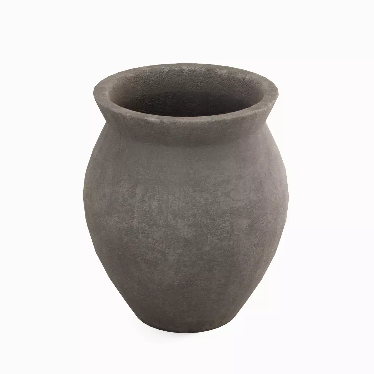 Pottery Cup Set Low-poly 3D model_5