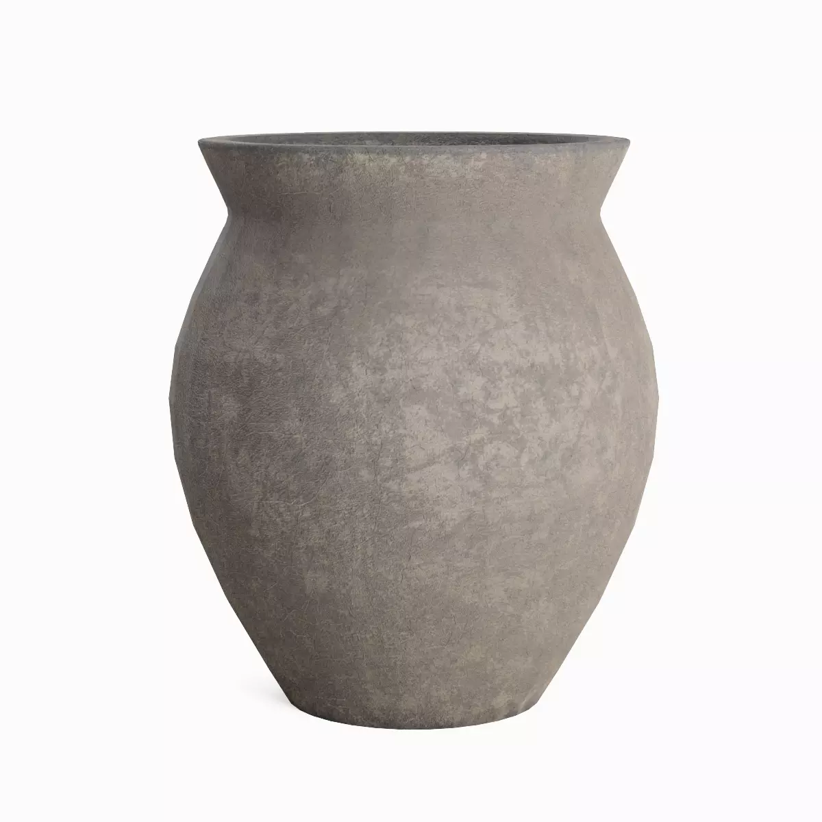 Pottery Cup Set Low-poly 3D model_7