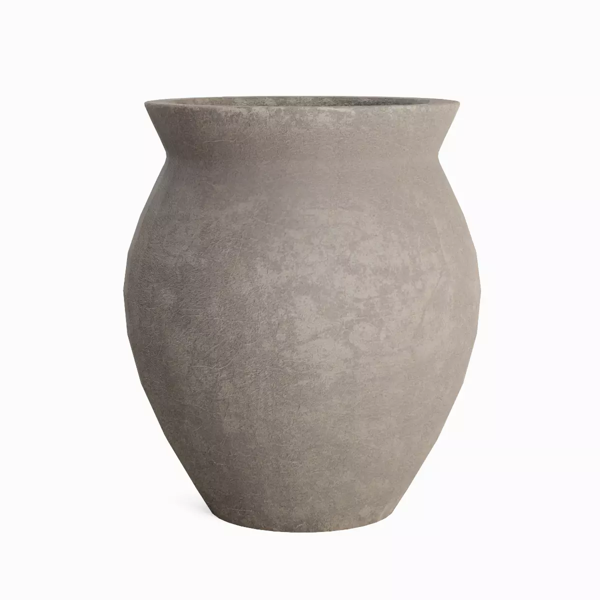 Pottery Cup Set Low-poly 3D model_3