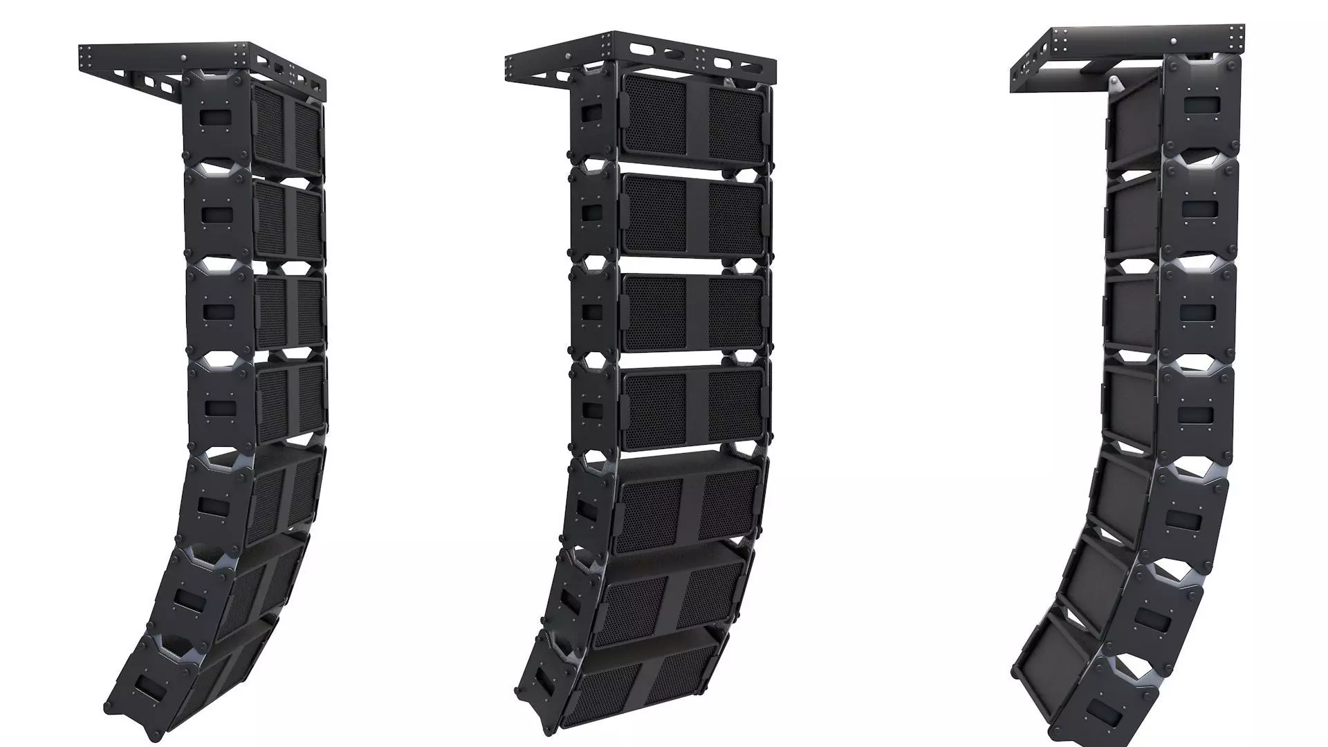 Concert Sound System 3D model_0