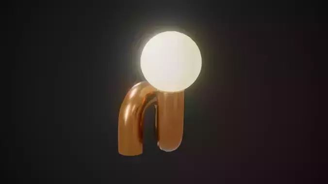 Twisted Ball Table Lamp