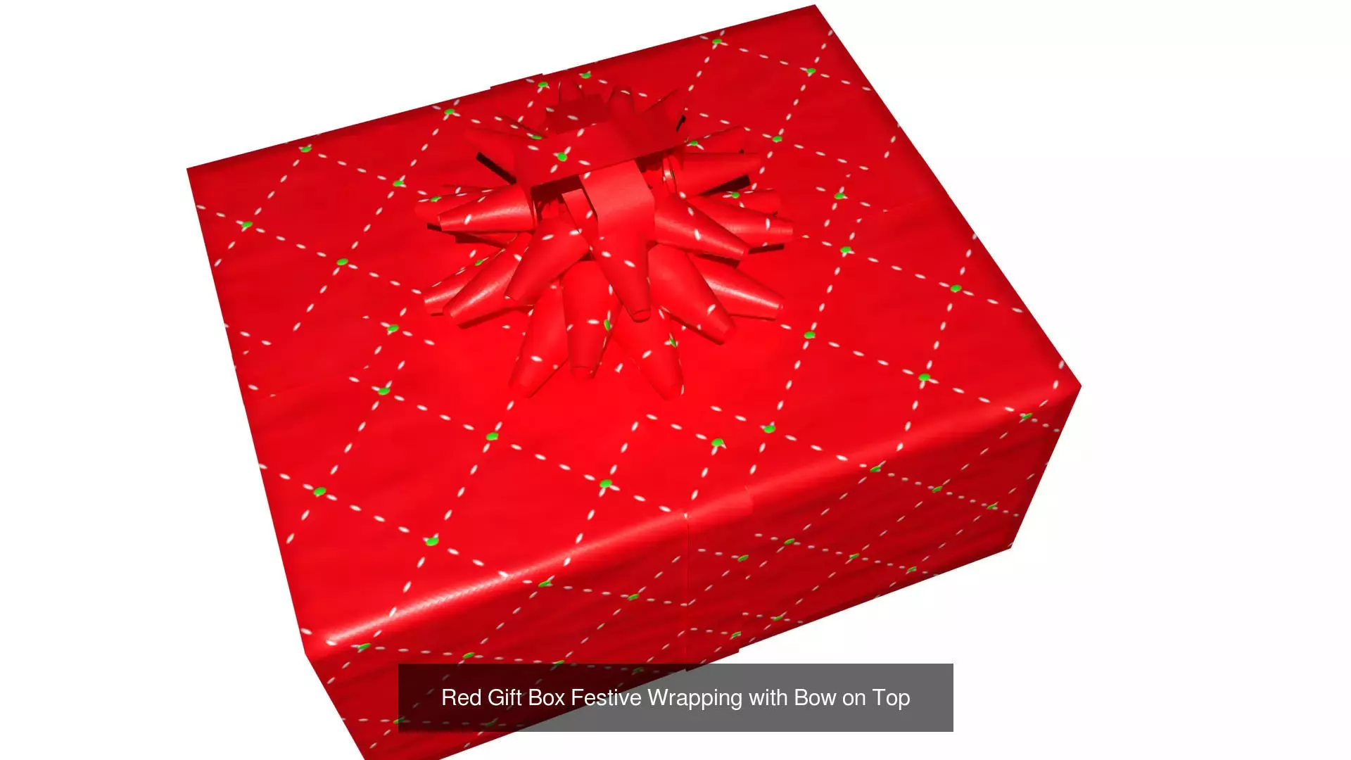 3D Gift Box Christmas Collection 4K Low-poly 3D model _3