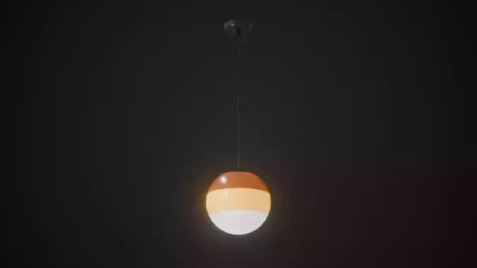 Candy Glass Ball Pendant Lamp
