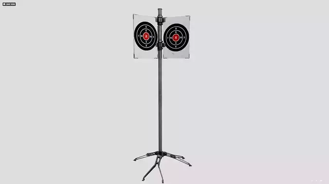 Spinning shooting target