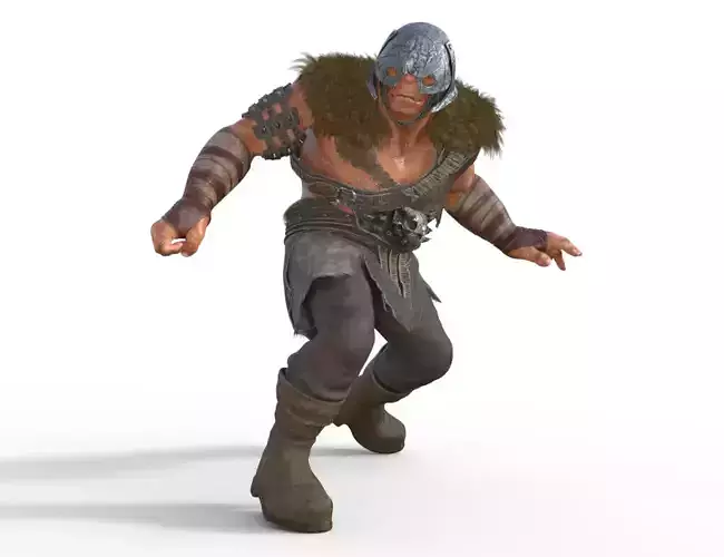 Barbarian Orc Warrior