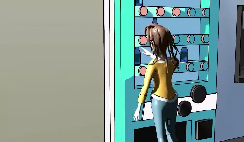 Animated film - Firewall Against Ragging  Low-poly 3D model_6