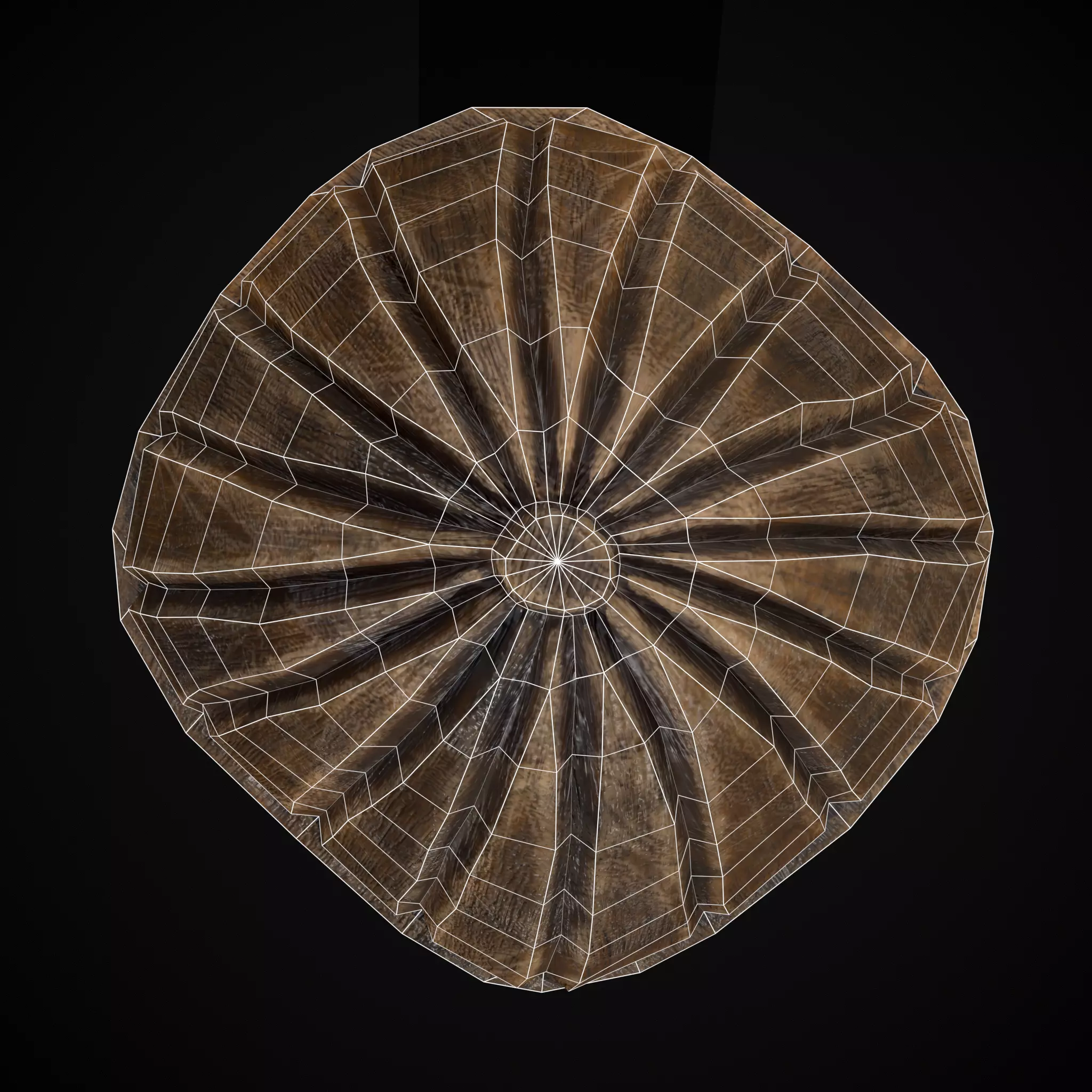 Slavic Gods Figurine Lelya Low-poly 3D model_14