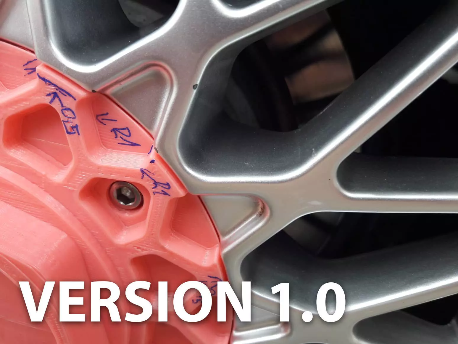 BBS WHEEL REPLICA COVER 157 MM 3D print model_1