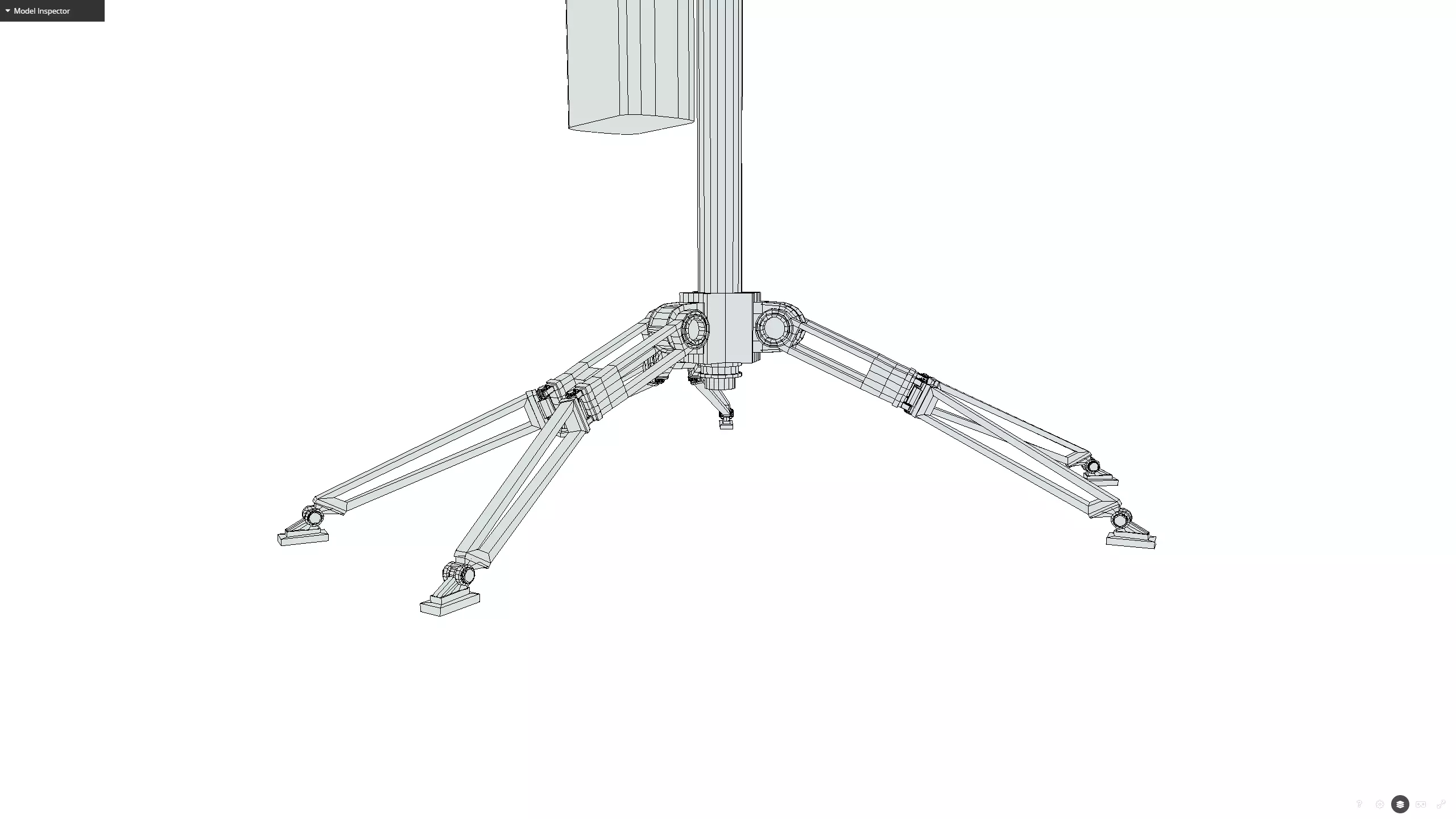 Rocking shooting target Low-poly 3D model_13