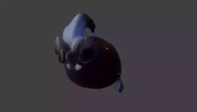 Squid Helicocranchia pfefferi