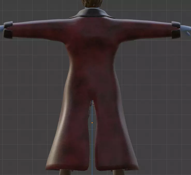 Cloak Robe Free 3D model