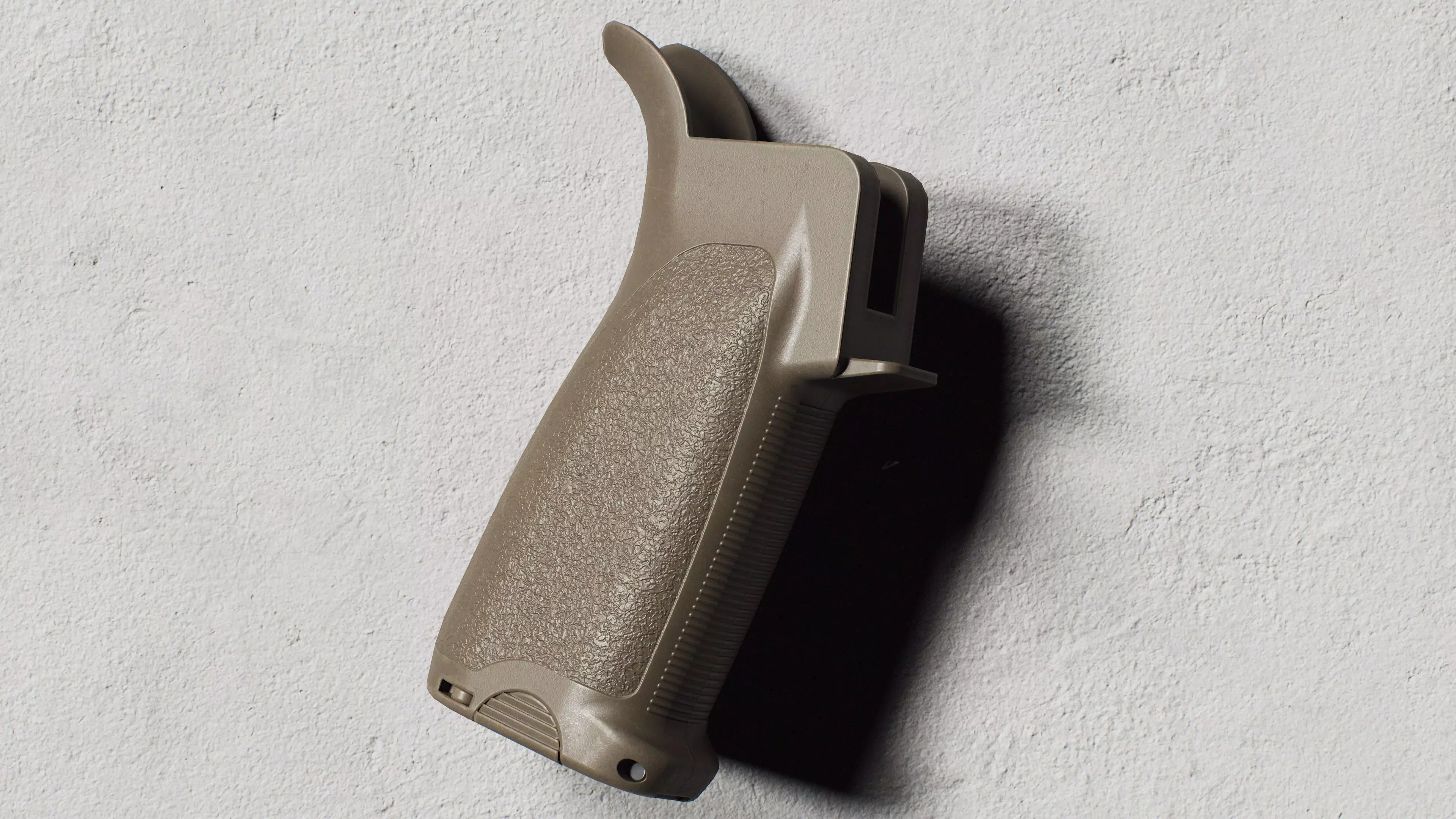 Bravo Company - BCM Grip Mod 3 - Replica Low-poly 3D model_12