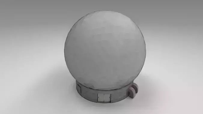 Geodesic Radar Dome