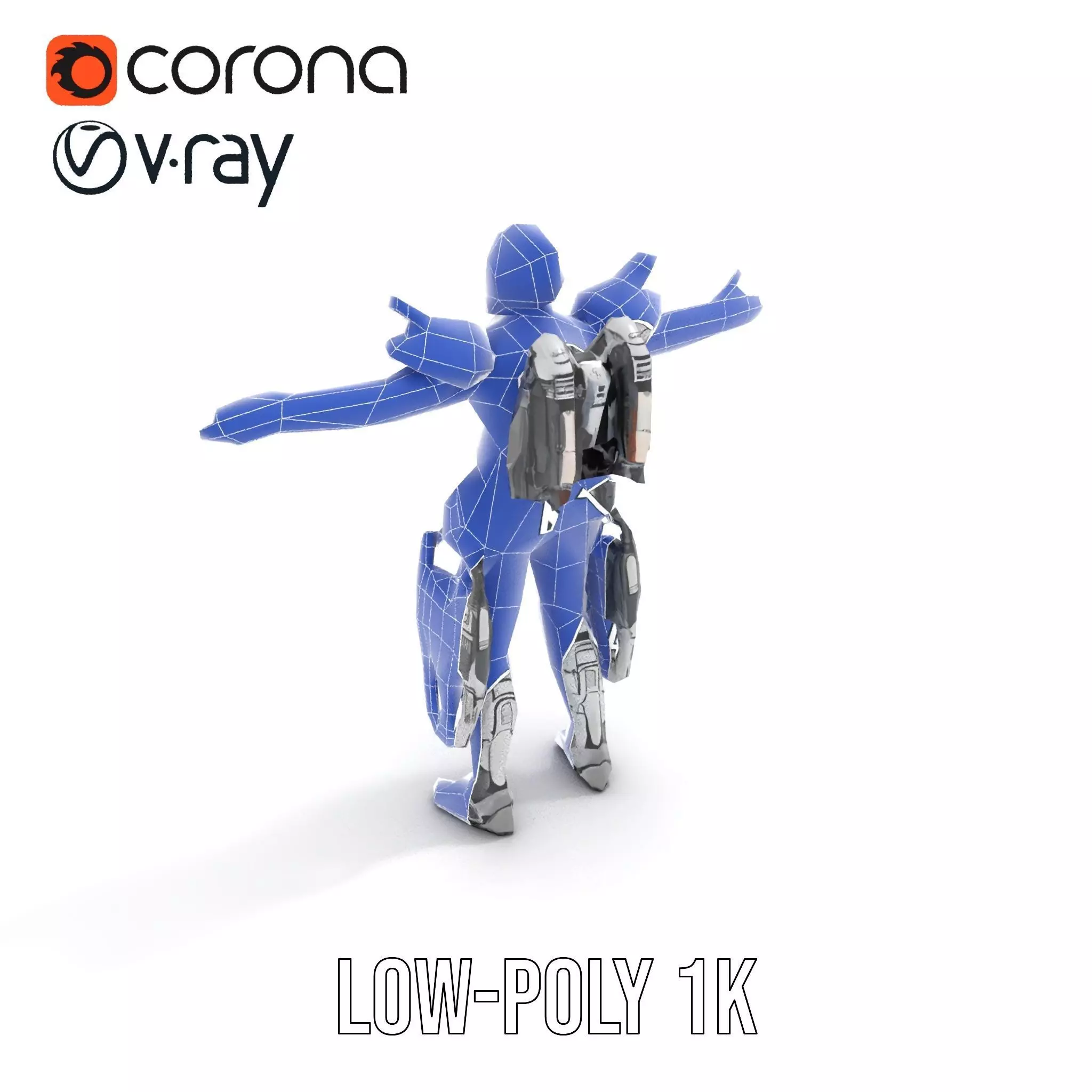 Guardian Exosuit model pack Low-poly 3D model_25