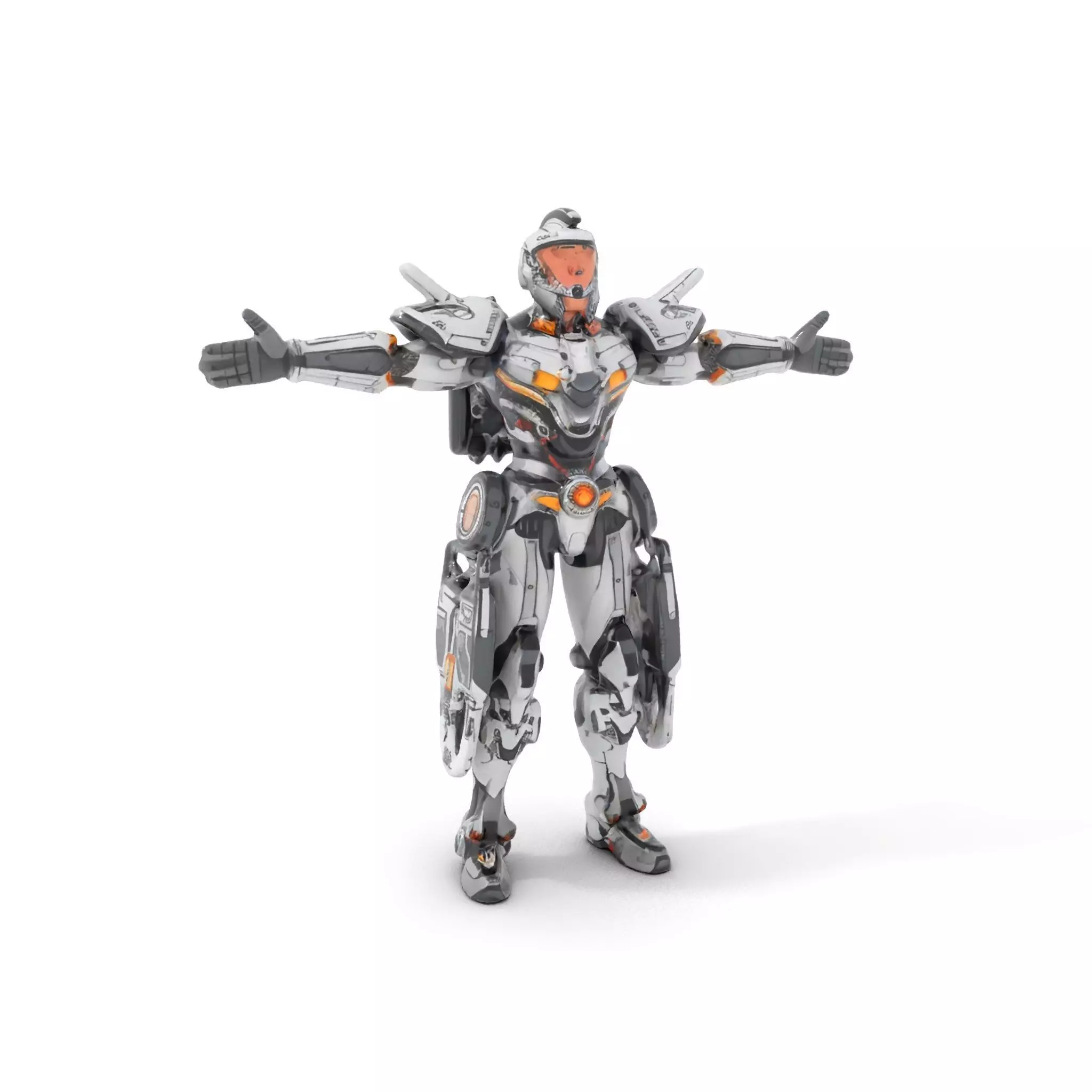 Guardian Exosuit model pack Low-poly 3D model_0