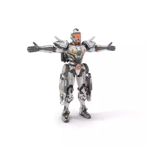 Guardian Exosuit model pack Low-poly 3D model