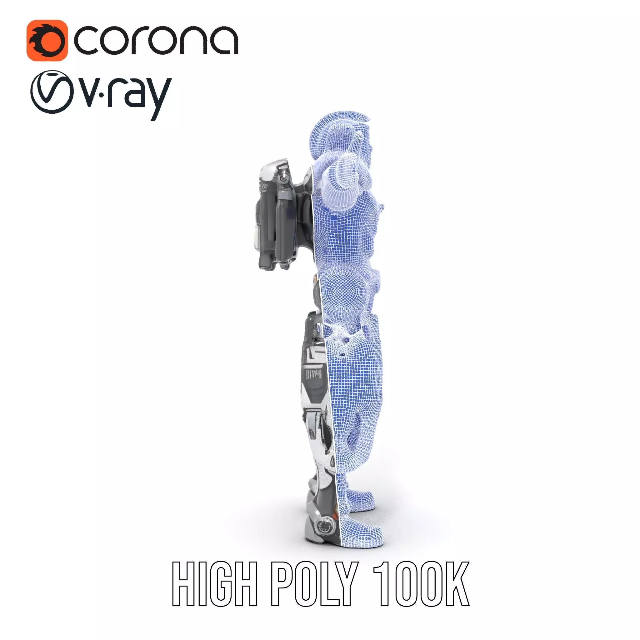 Guardian Exosuit model pack Low-poly 3D model_32