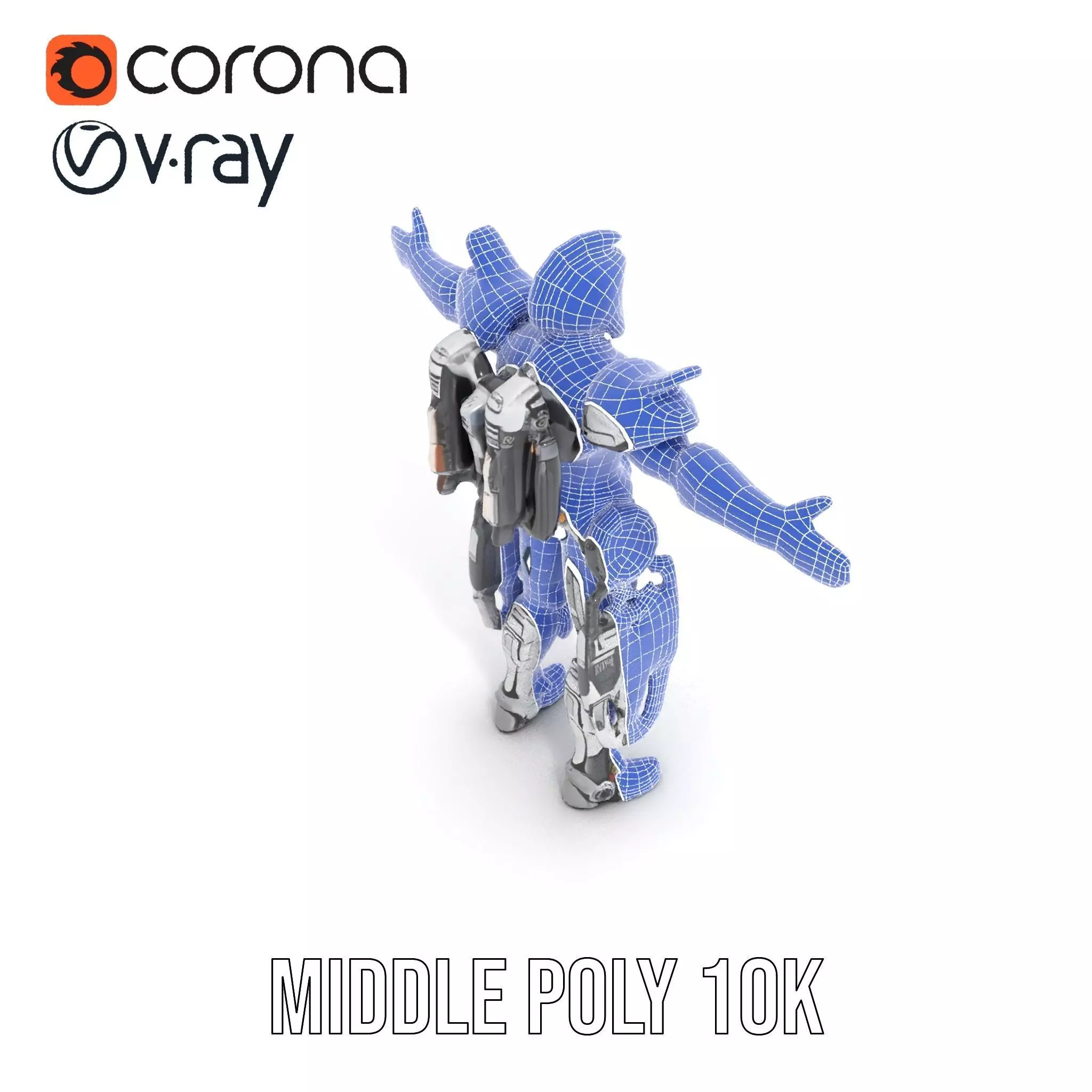 Guardian Exosuit model pack Low-poly 3D model_24