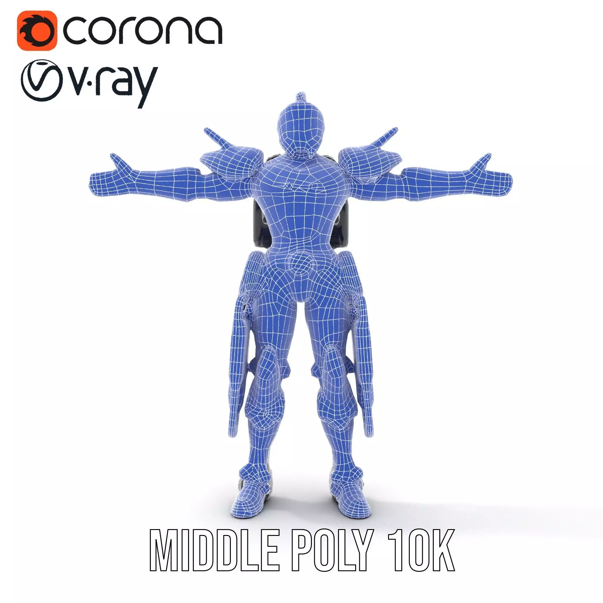 Guardian Exosuit model pack Low-poly 3D model_30