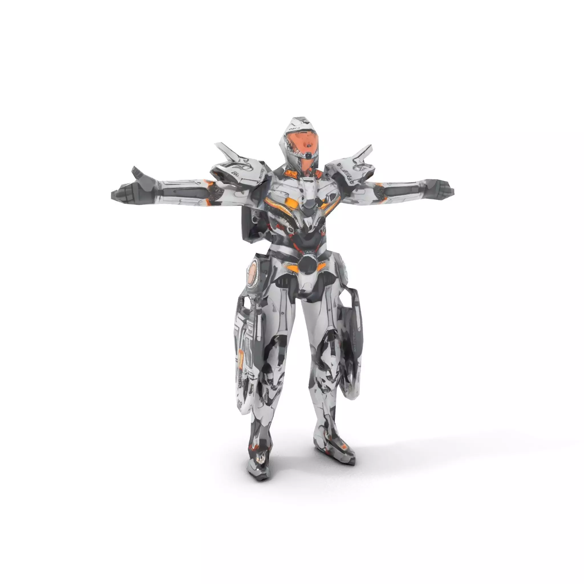 Guardian Exosuit model pack Low-poly 3D model_8