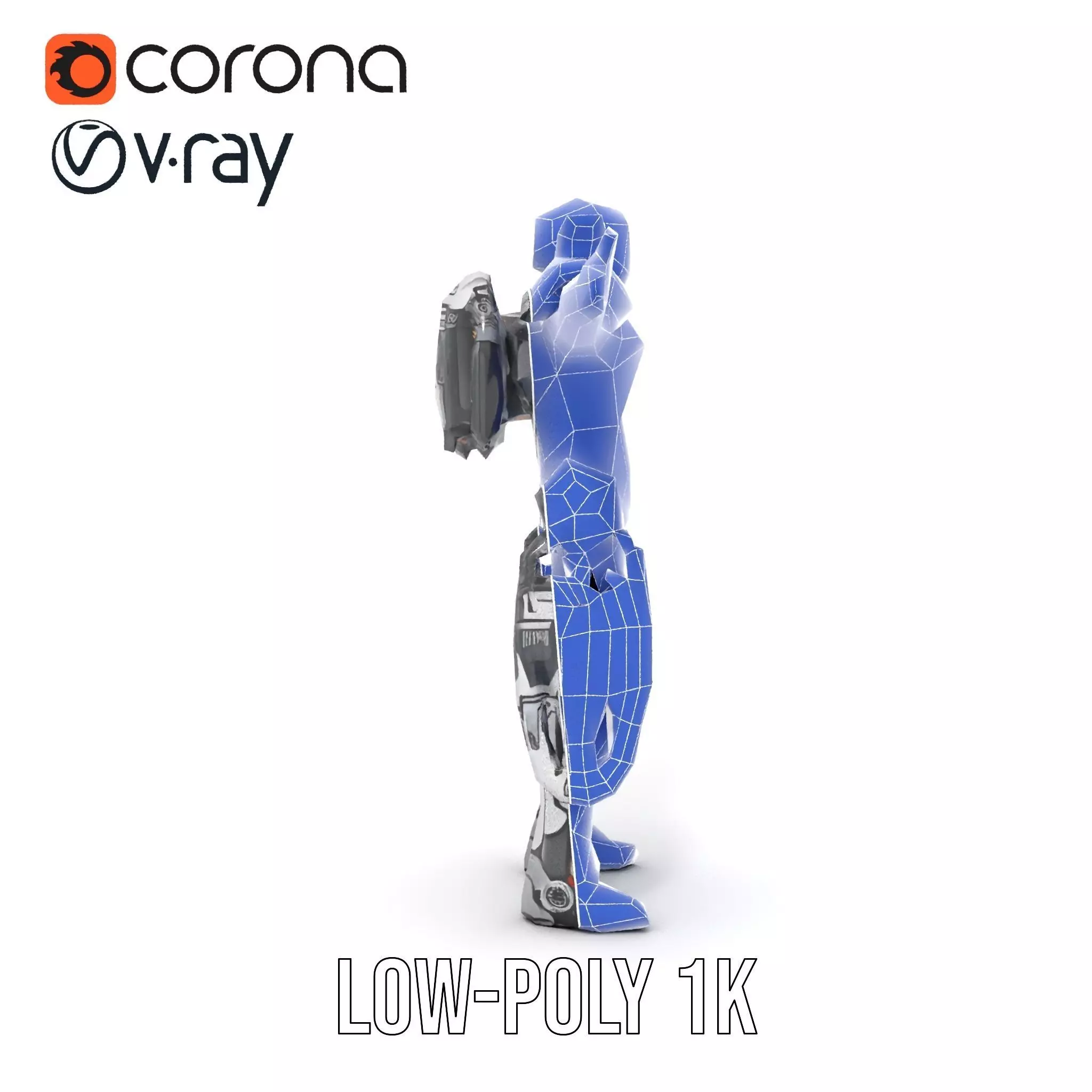 Guardian Exosuit model pack Low-poly 3D model_22