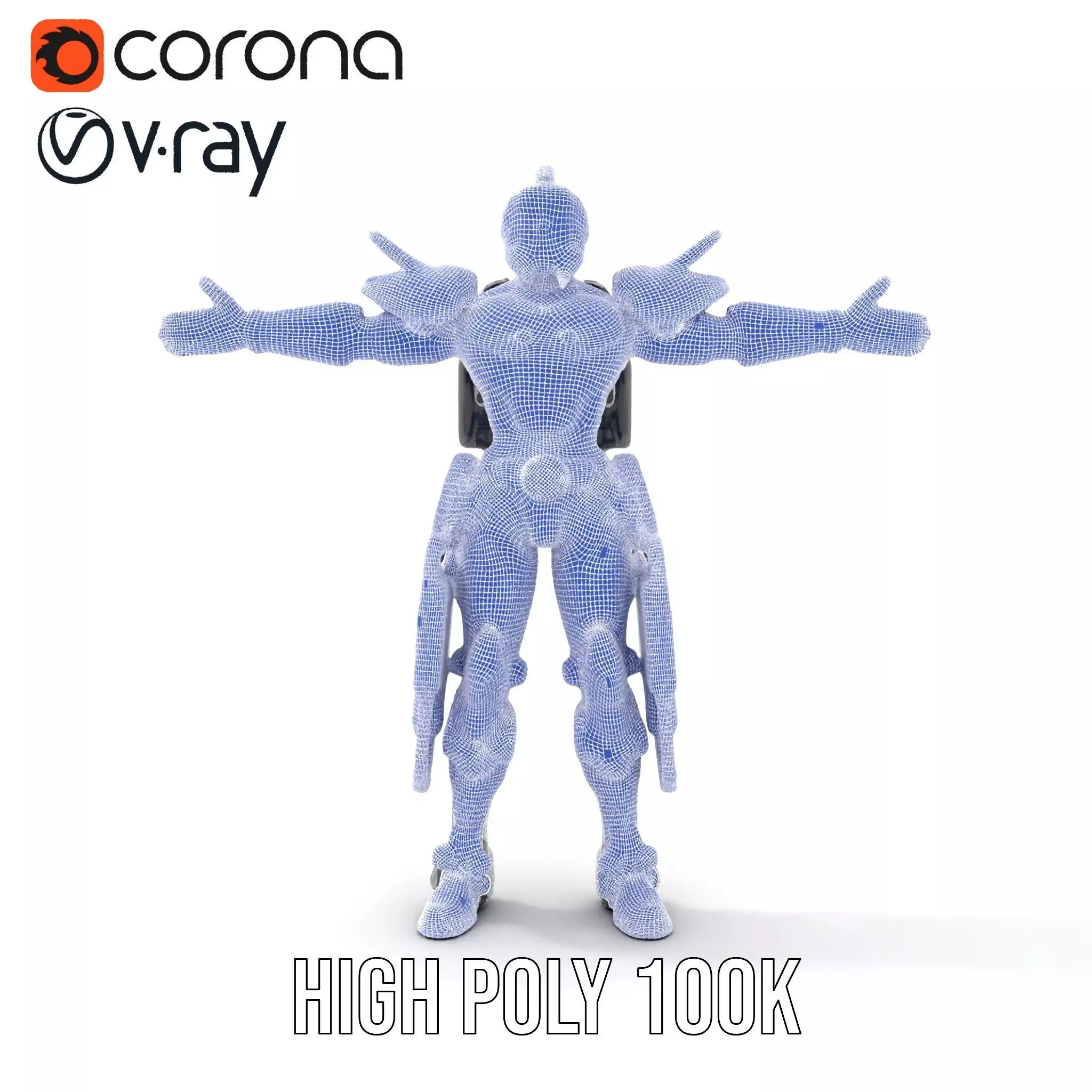 Guardian Exosuit model pack Low-poly 3D model_20