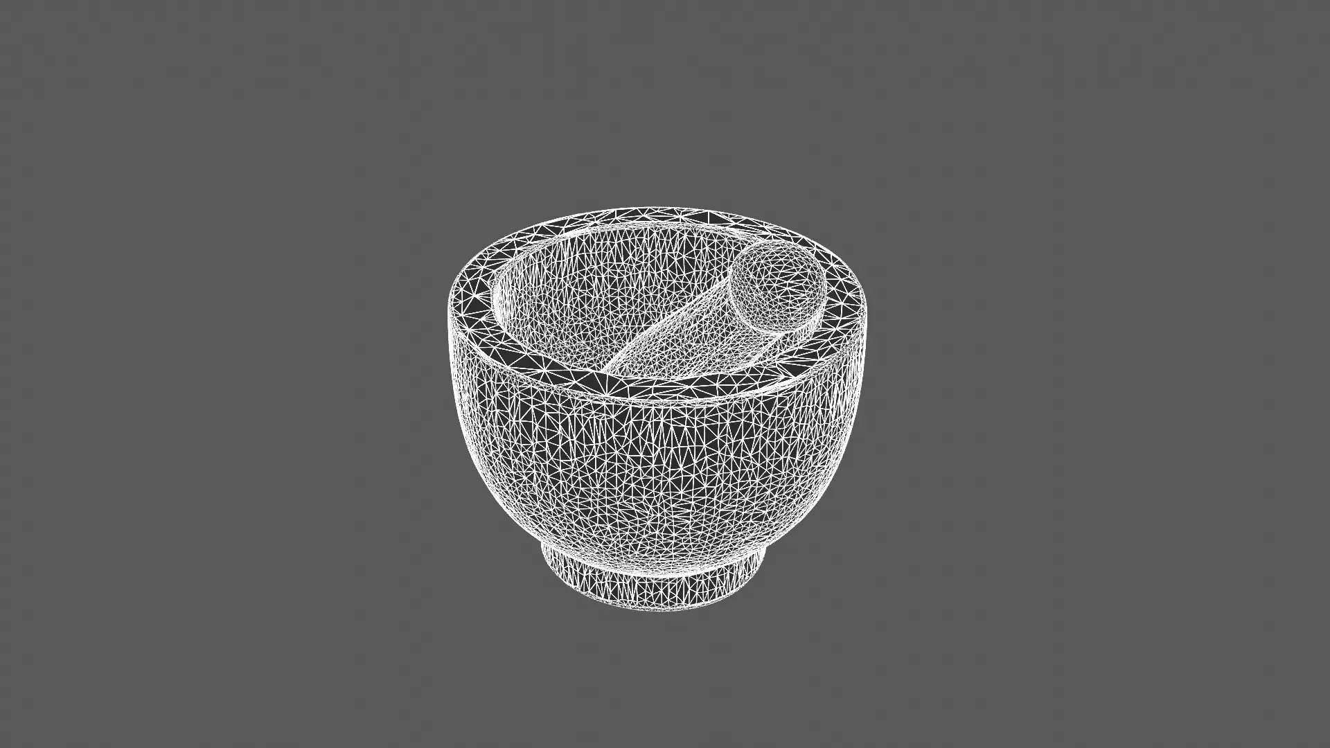 Realistic Stone Mortar and Pestle 3D Model 3D model_7