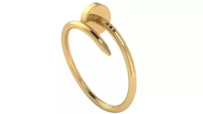 Cartier Nail Ring Size 67 Small Model