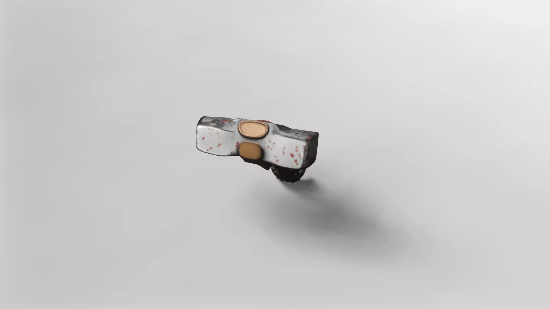 Rustic War Hammer 3D Model 3D model_1