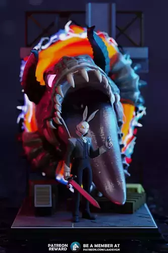 The Rabbit Alt version - Devil May Cry - Fan Art