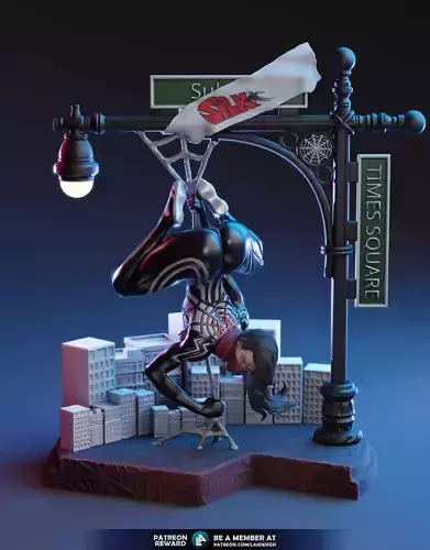 Silk - Cindy Moon - SpiderMan - Fan Art