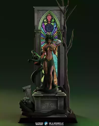 Medusa Big Base - Fan Art