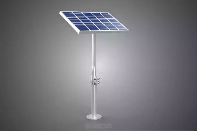 STAND MOUNTED FRAME POLE SOLAR CELL PANEL PV MODULE PHOTOVOLTAIC