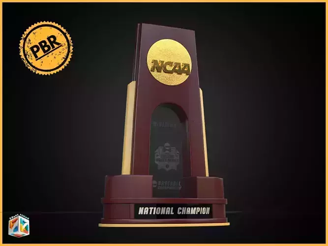 NCAA Men College world series Baseball trophy award