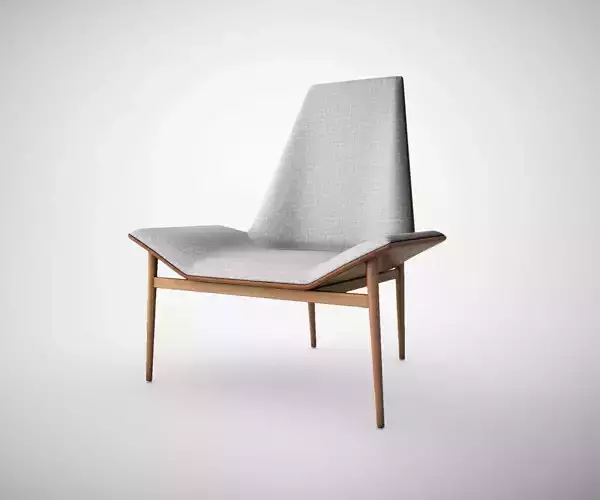 Kent Lounge Chair by Modloft 3D model