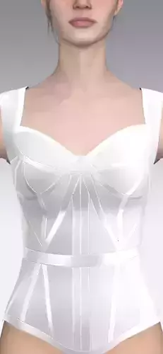 Corset perfect bra hourglass shape perfect fit look