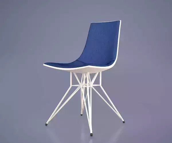 Audley Dining Chair by Modloft 3D model