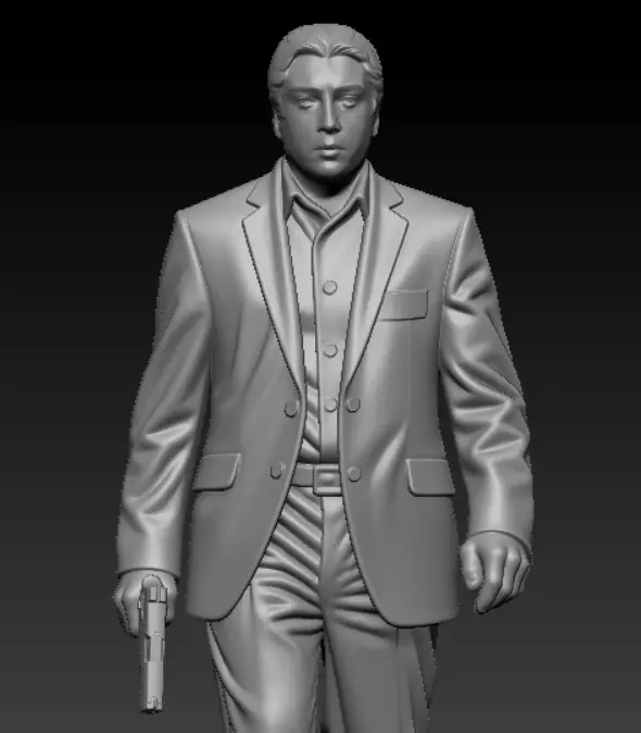 Polat Alemdar Figuru Detayli 3D Model 3D print model_1