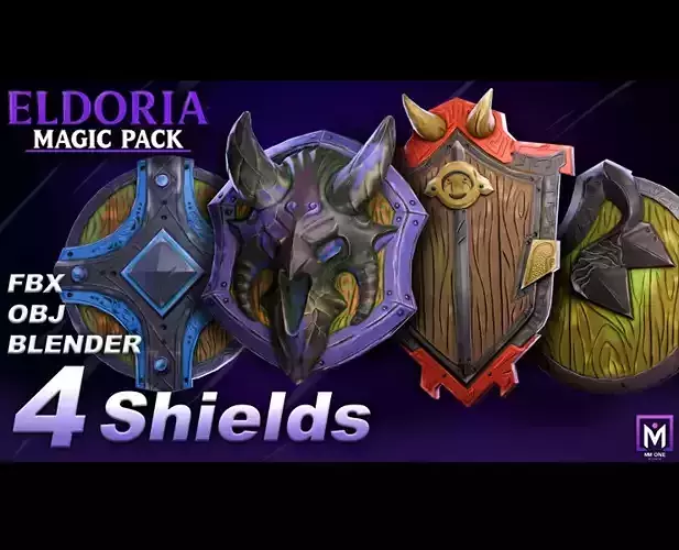 Four Shield - Ready - game and Animation ELDORIA