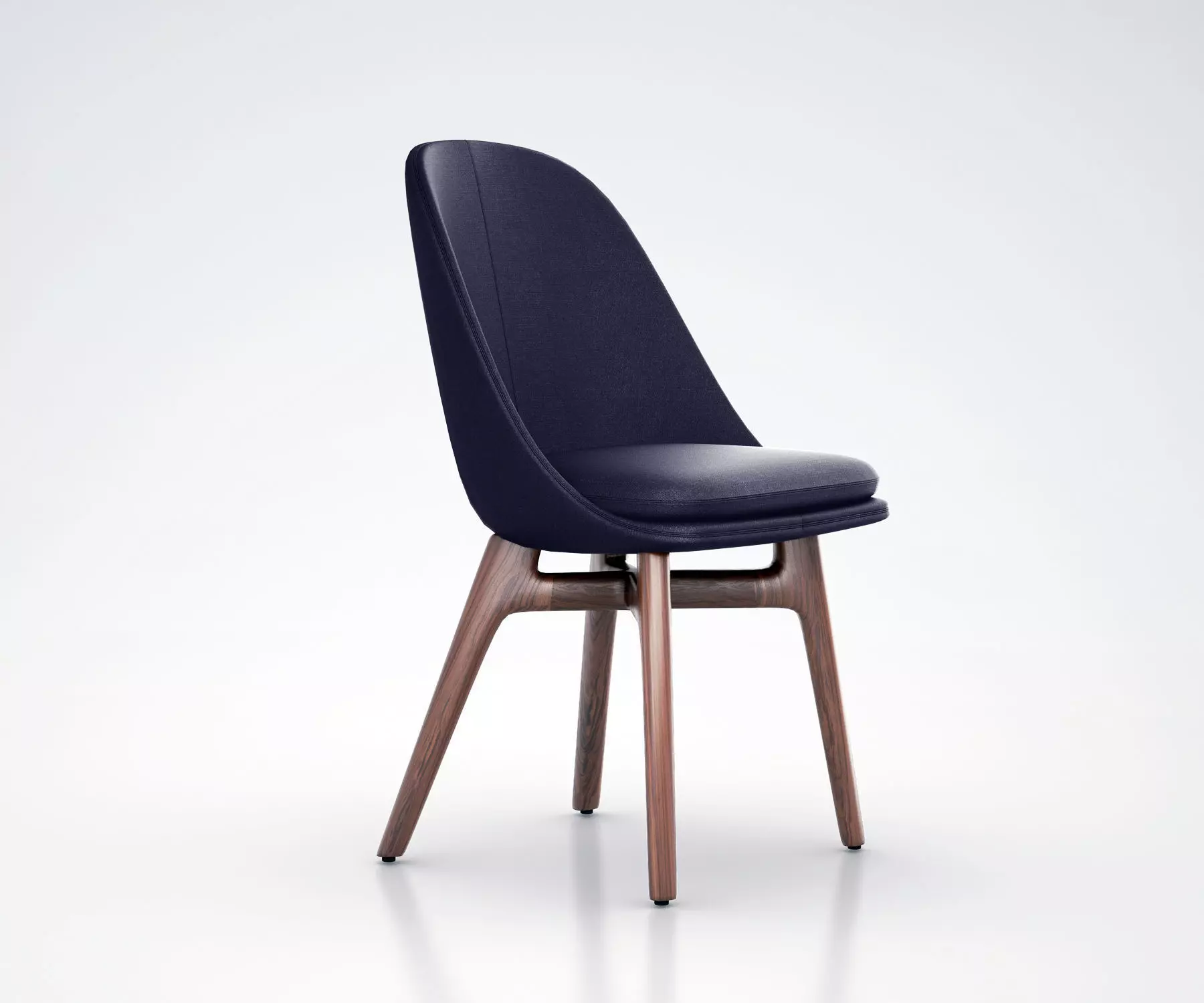 NERI HU 750 Solo Dining Chair 3D model_0