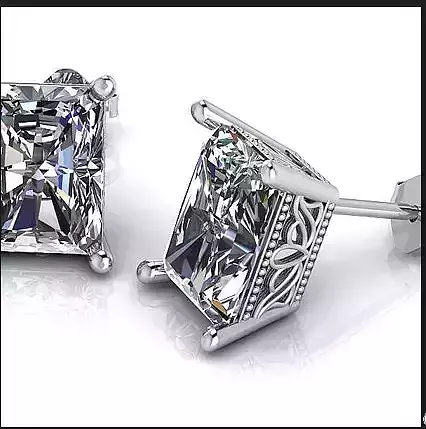 Studs Antique Radiant Earring