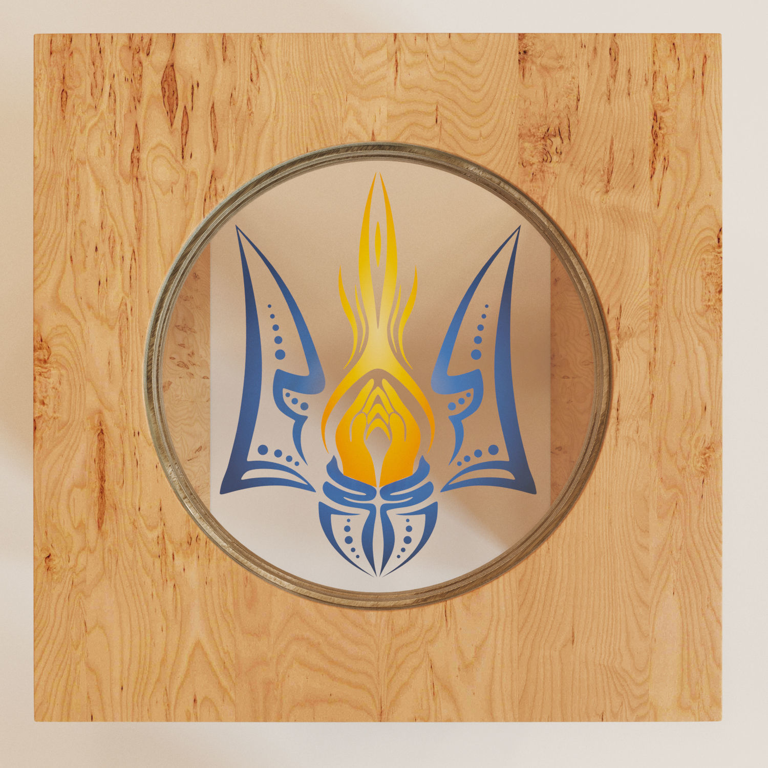 Tea-tables - Pray for Ukraine 3D model_3