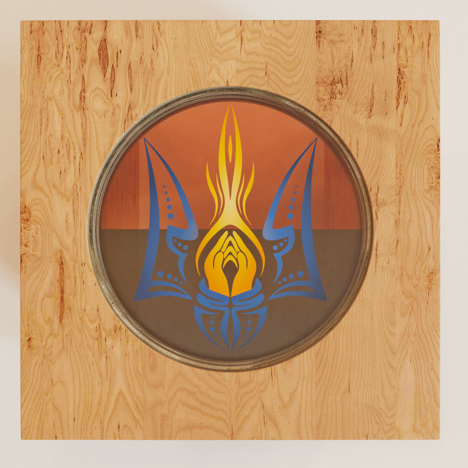 Tea-tables - Pray for Ukraine 3D model_4