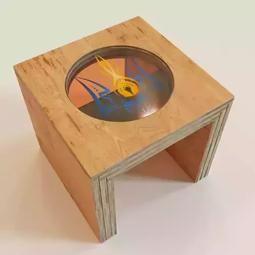 Tea-tables - Pray for Ukraine 3D model