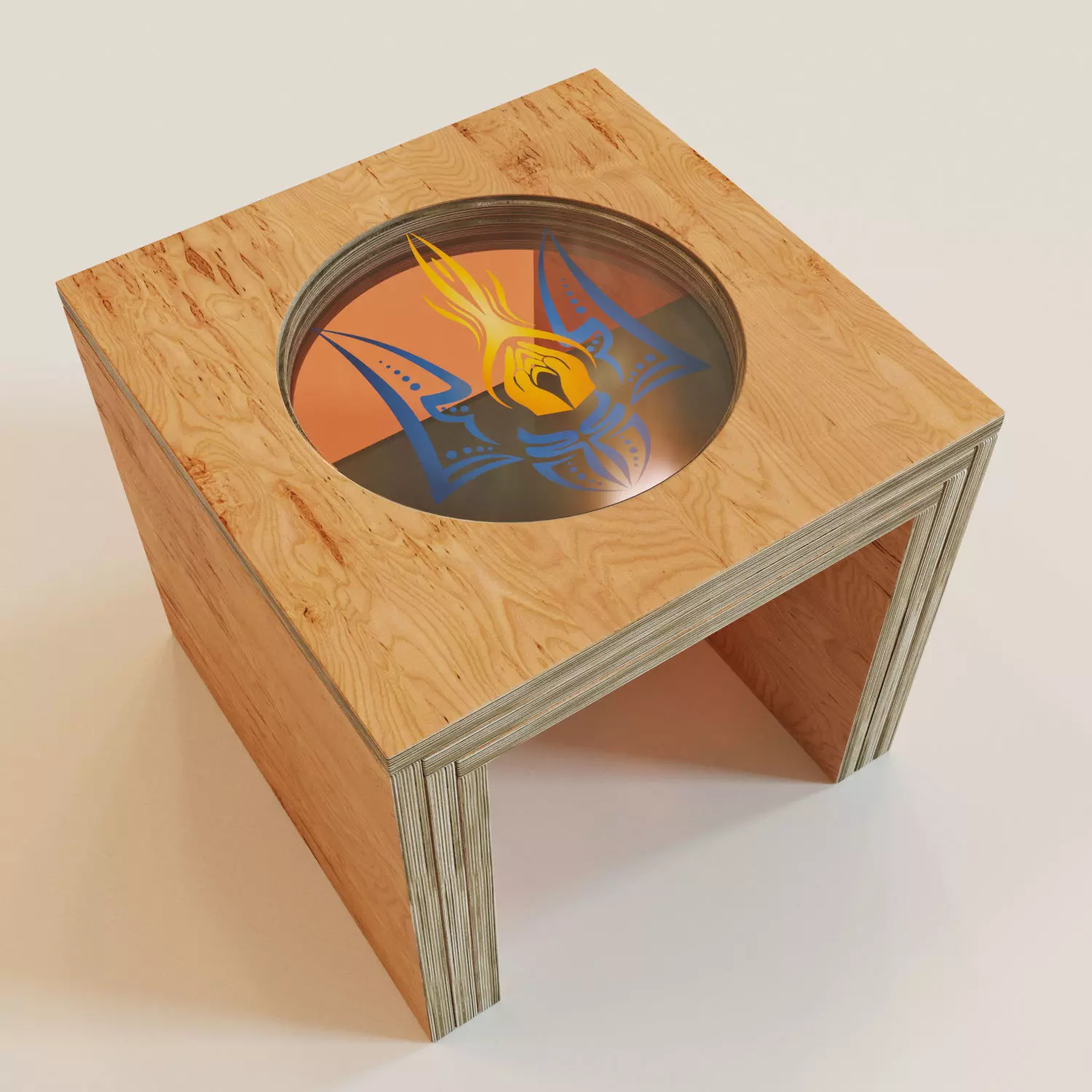 Tea-tables - Pray for Ukraine 3D model_0