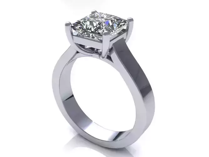 Princess Diamond Ring