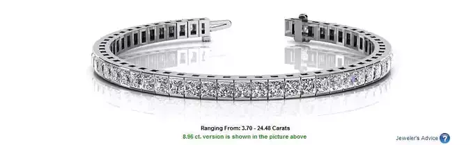 B130 Princess Bracelet Diamond 