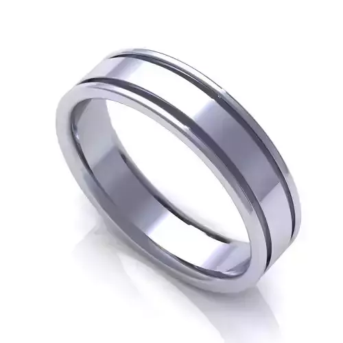 Man Ring Great Comfort fit 3D print model