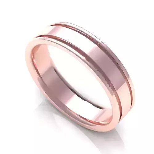 Man Ring Great Comfort fit2 3D print model